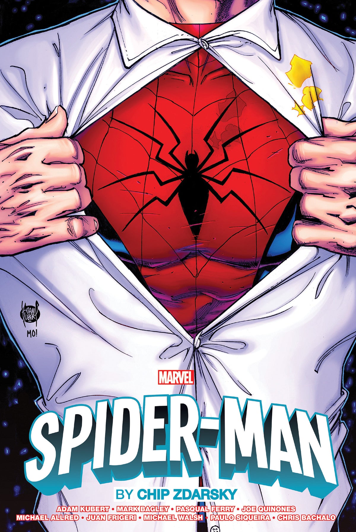 SPIDER-MAN BY CHIP ZDARSKY OMNIBUS ADAM KUBERT COVER [NEW PTG] HC (Backorder, Allow 4-5 Weeks)