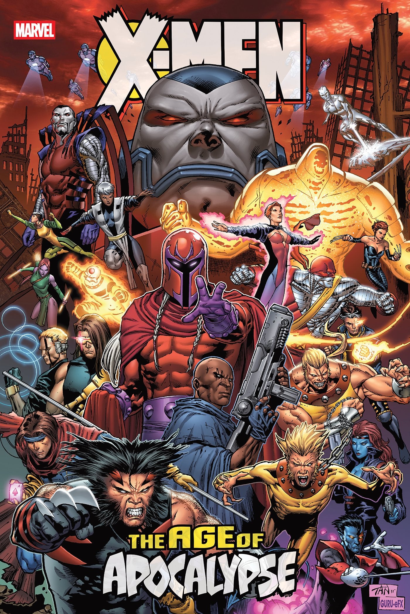 X-MEN: AGE OF APOCALYPSE OMNIBUS BILLY TAN COVER [NEW PTG 3] HC (28 Jul Release)