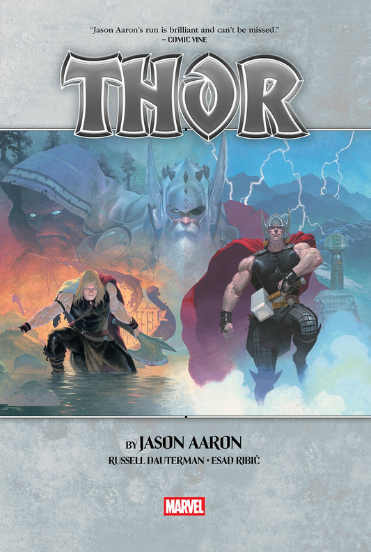 THOR BY JASON AARON OMNIBUS VOL. 1 ESAD RIBIC COVER [NEW PTG] HC (11 Aug Release)