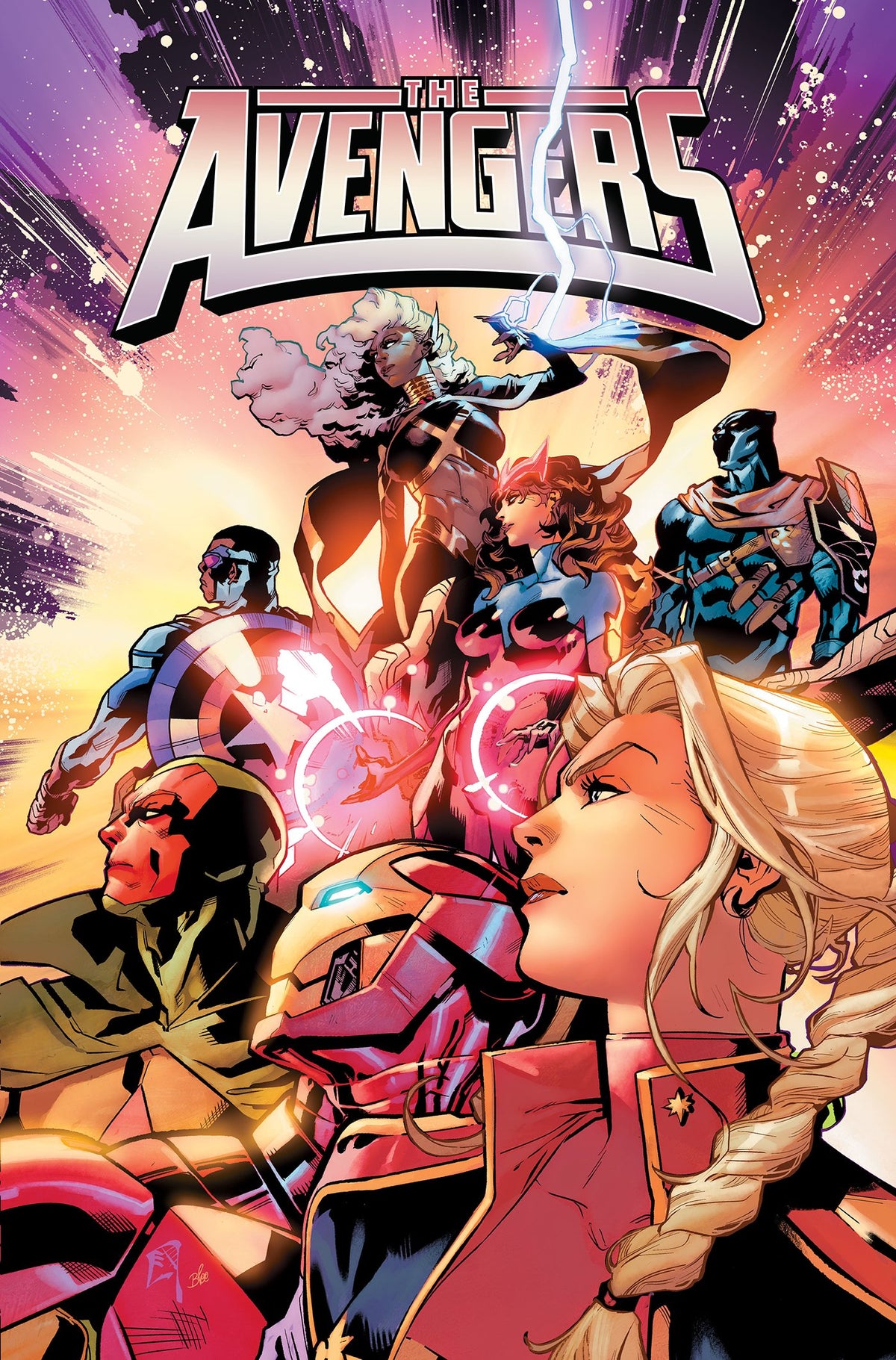 AVENGERS BY JED MACKAY OMNIBUS C.F. VILLA COVER [DM ONLY] HC