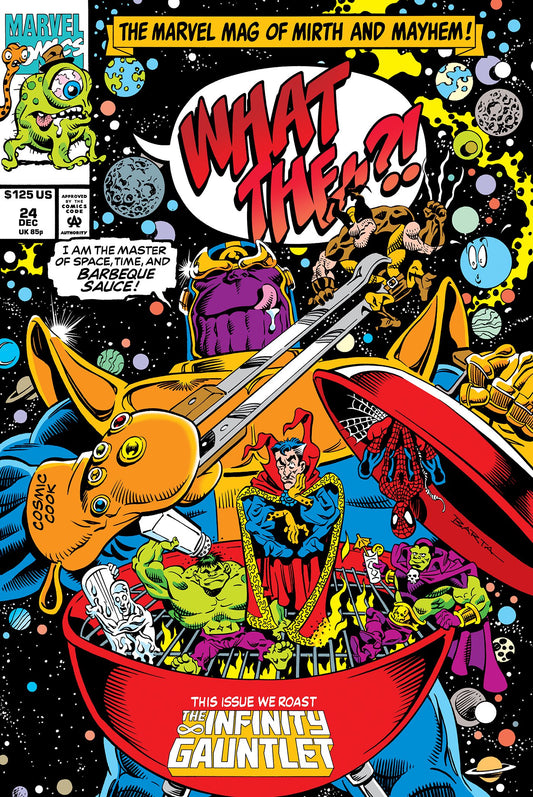 WHAT THE--?! OMNIBUS HILARY BARTA COVER [DM ONLY] HC | MARVEL | Comicbookeroo