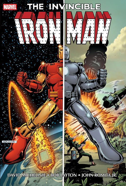 IRON MAN BY MICHELINIE, LAYTON & ROMITA JR. OMNIBUS VOL. 1 BOB LAYTON COVER [NEW PTG, DM ONLY] HC
