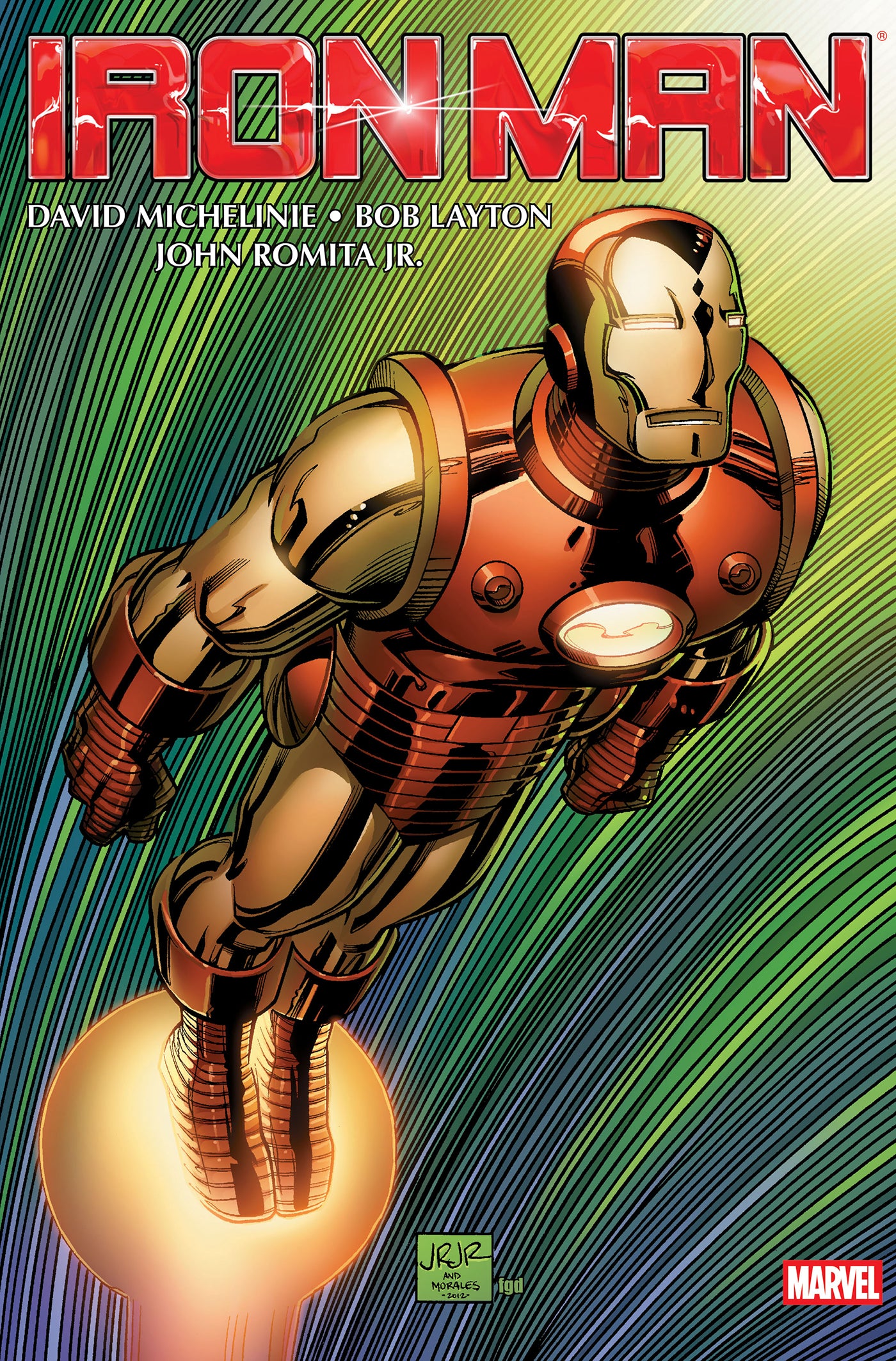 IRON MAN BY MICHELINIE, LAYTON & ROMITA JR. OMNIBUS VOL. 1 JOHN ROMITA JR. COVER [NEW PTG] HC (13 Apr Release)