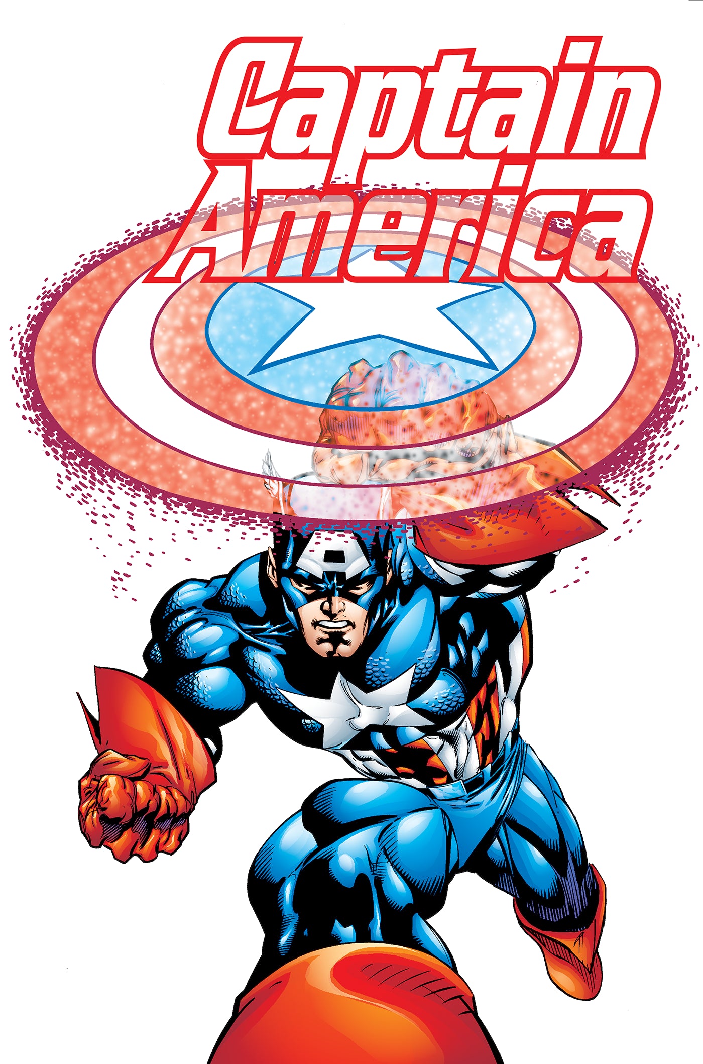 CAPTAIN AMERICA BY WAID, GARNEY & KUBERT OMNIBUS ANDY KUBERT COVER [NEW PTG, DM ONLY] HC (15 Jun Release)
