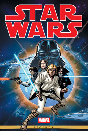 STAR WARS: THE ORIGINAL MARVEL YEARS OMNIBUS VOL. 1 GREG HILDEBRANDT COVER [NEW PTG, DM ONLY] HC