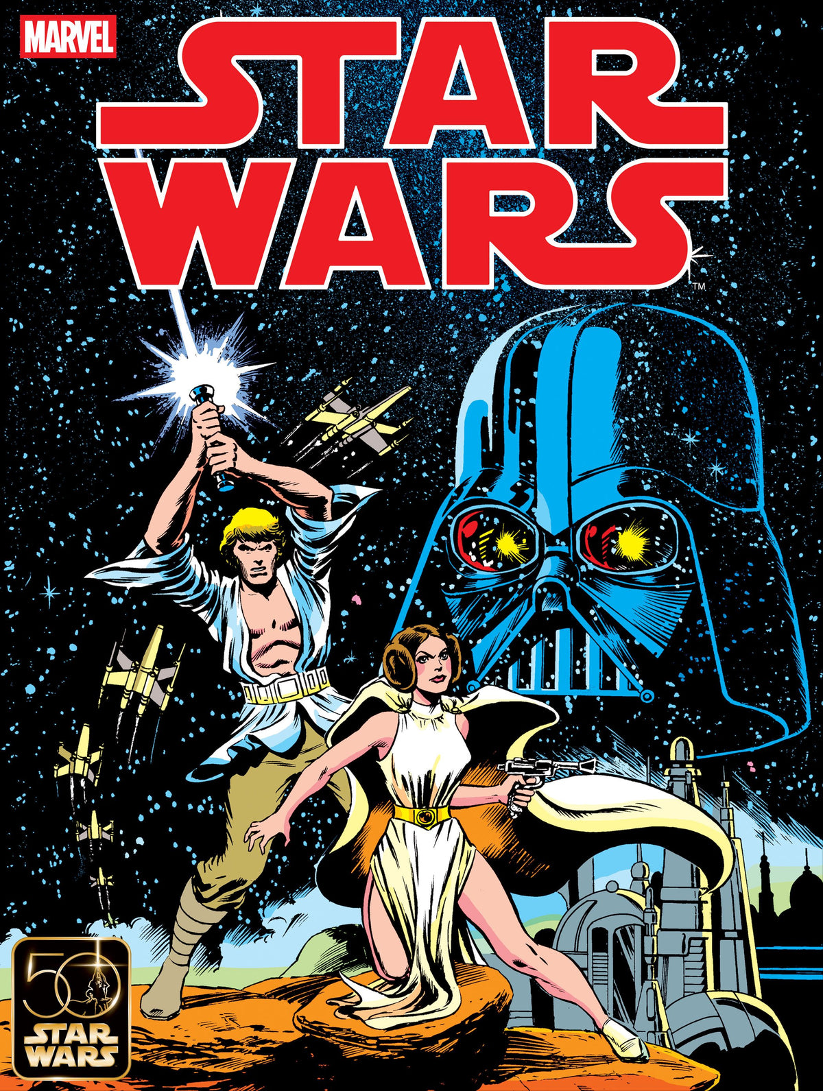 STAR WARS: A NEW HOPE 50TH ANNIVERSARY DELUXE EDITION HC