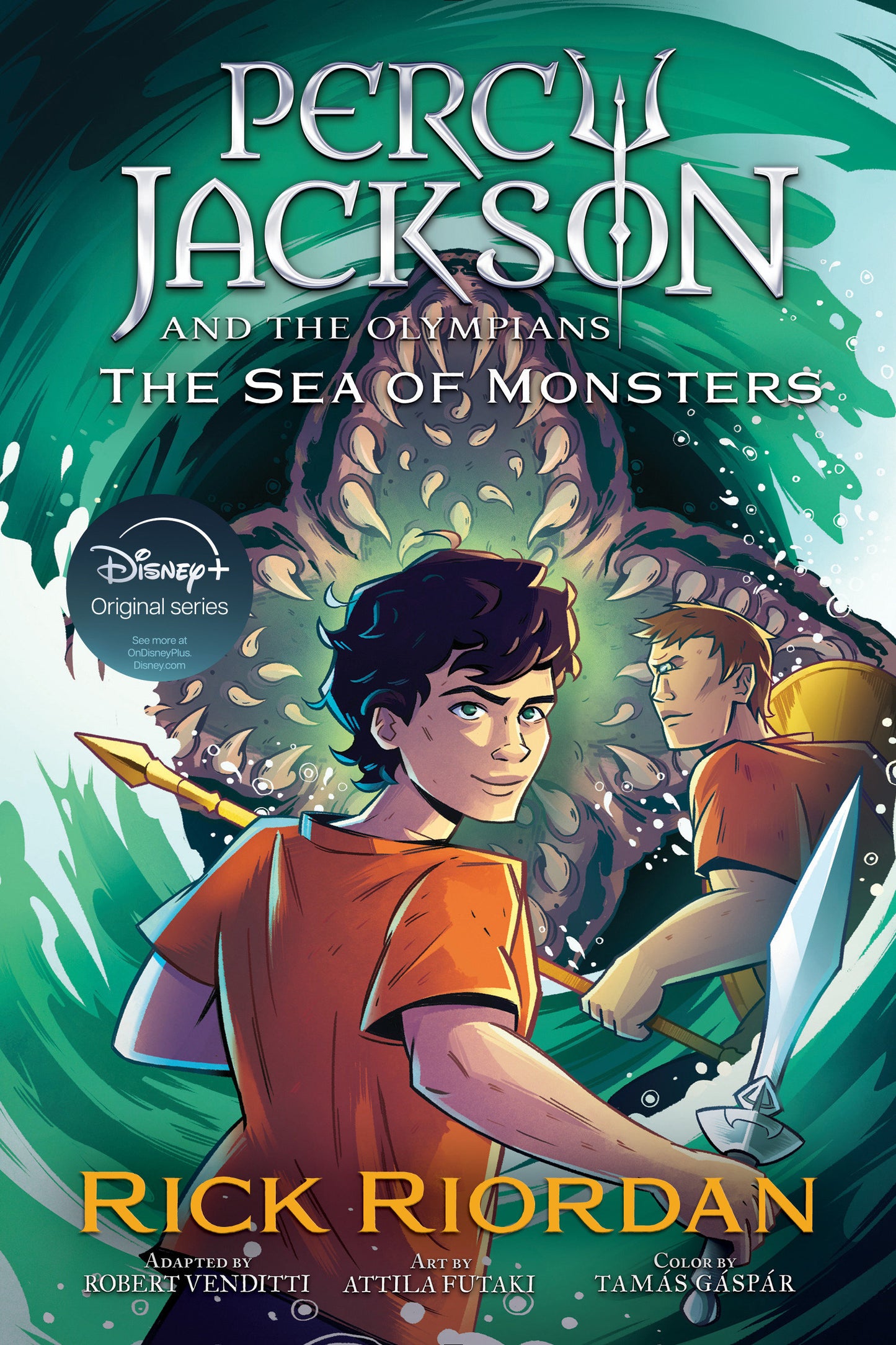 PERCY JACKSON AND THE OLYMPIANS THE SEA OF MONSTERS THE GRAPHIC NOVEL (PAPERBACK) TP (Backorder, Allow 4-5 Weeks)