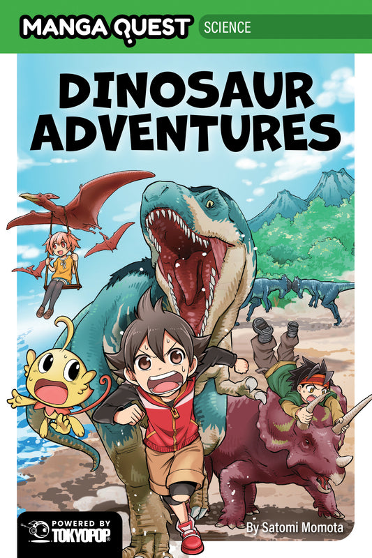MANGA QUEST SCIENCE: DINOSAUR ADVENTURES TP (Backorder, Allow 4-5 Weeks)