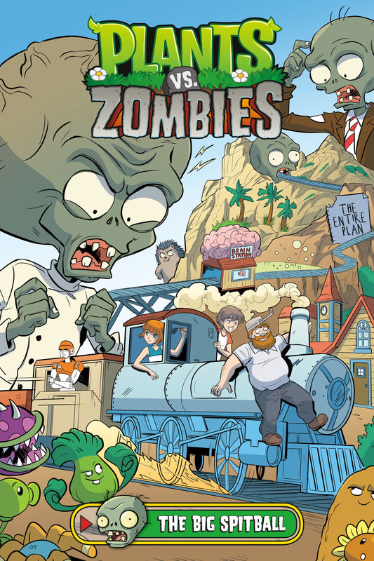 PLANTS VS ZOMBIES HC BIG SPITBALL (Backorder, Allow 4-5 Weeks)