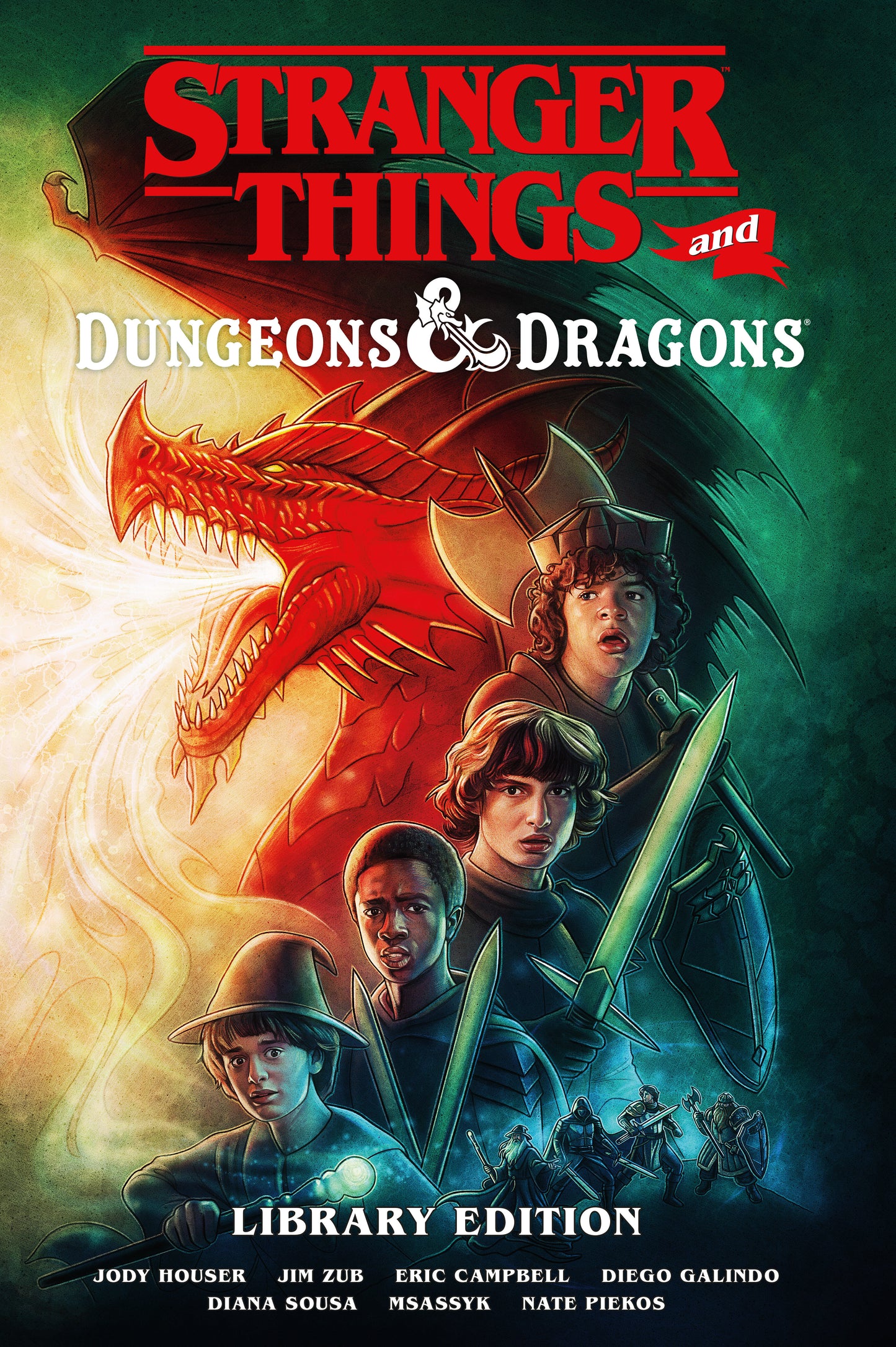STRANGER THINGS AND DUNGEONS & DRAGONS LIBRARY EDITION HC (Backorder, Allow 4-5 Weeks)