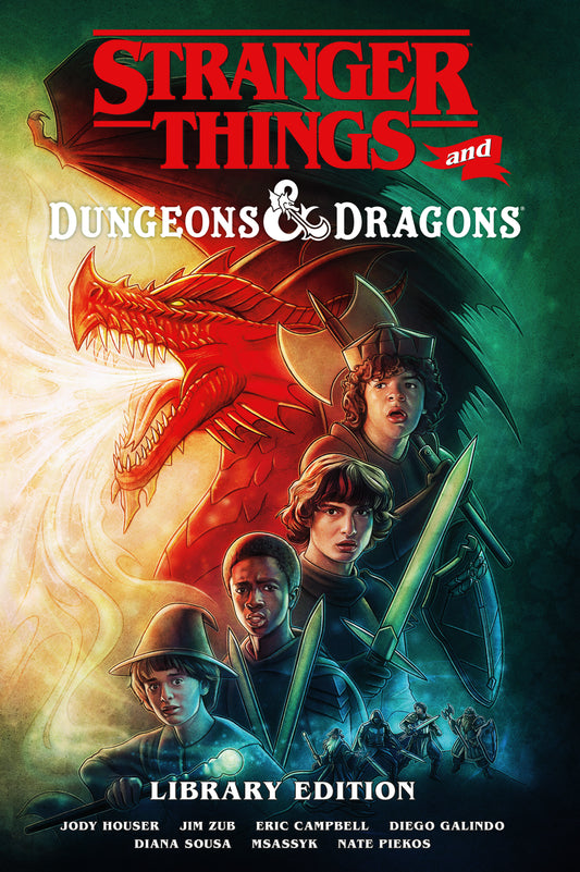 STRANGER THINGS AND DUNGEONS & DRAGONS LIBRARY EDITION HC (Backorder, Allow 4-5 Weeks)
