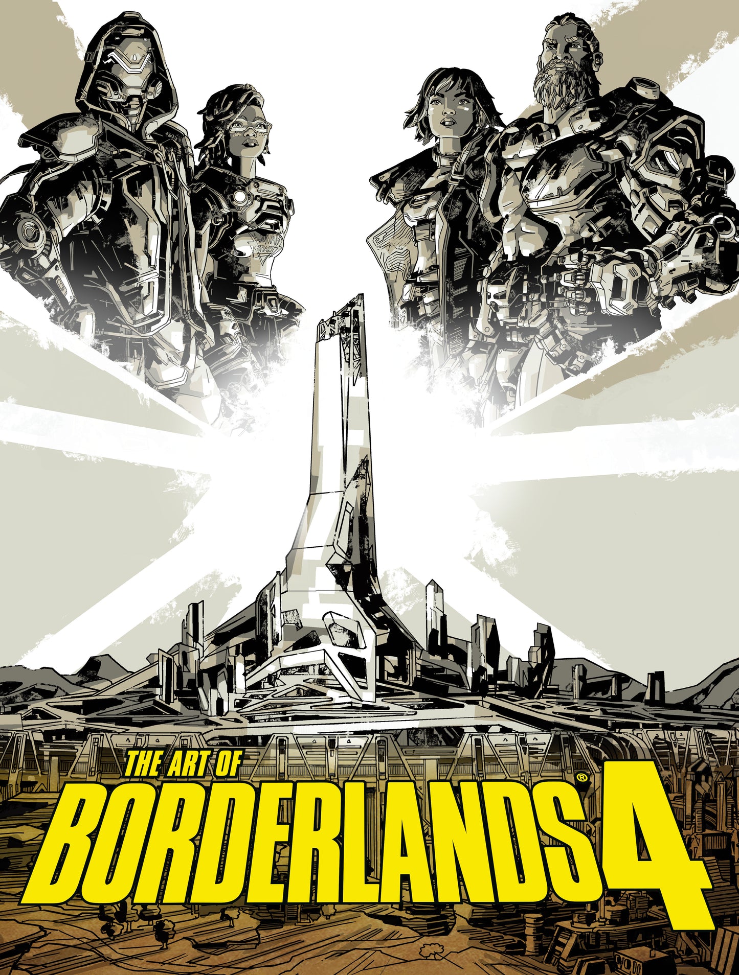 THE ART OF BORDERLANDS 4 HC (Backorder, Allow 4-5 Weeks)
