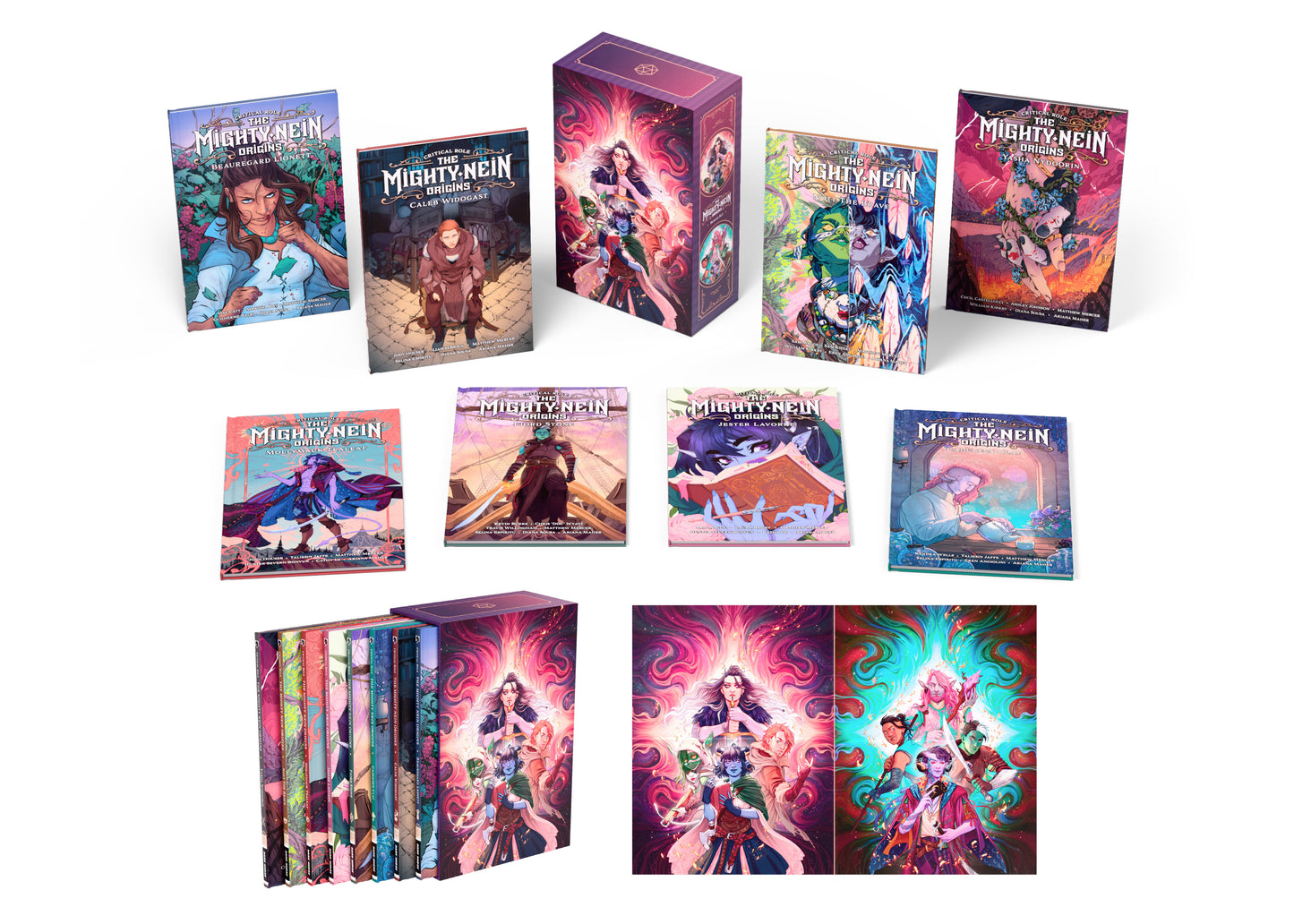 CRITICAL ROLE: THE MIGHTY NEIN ORIGINS BOXED SET HC (Backorder, Allow 4-5 Weeks)