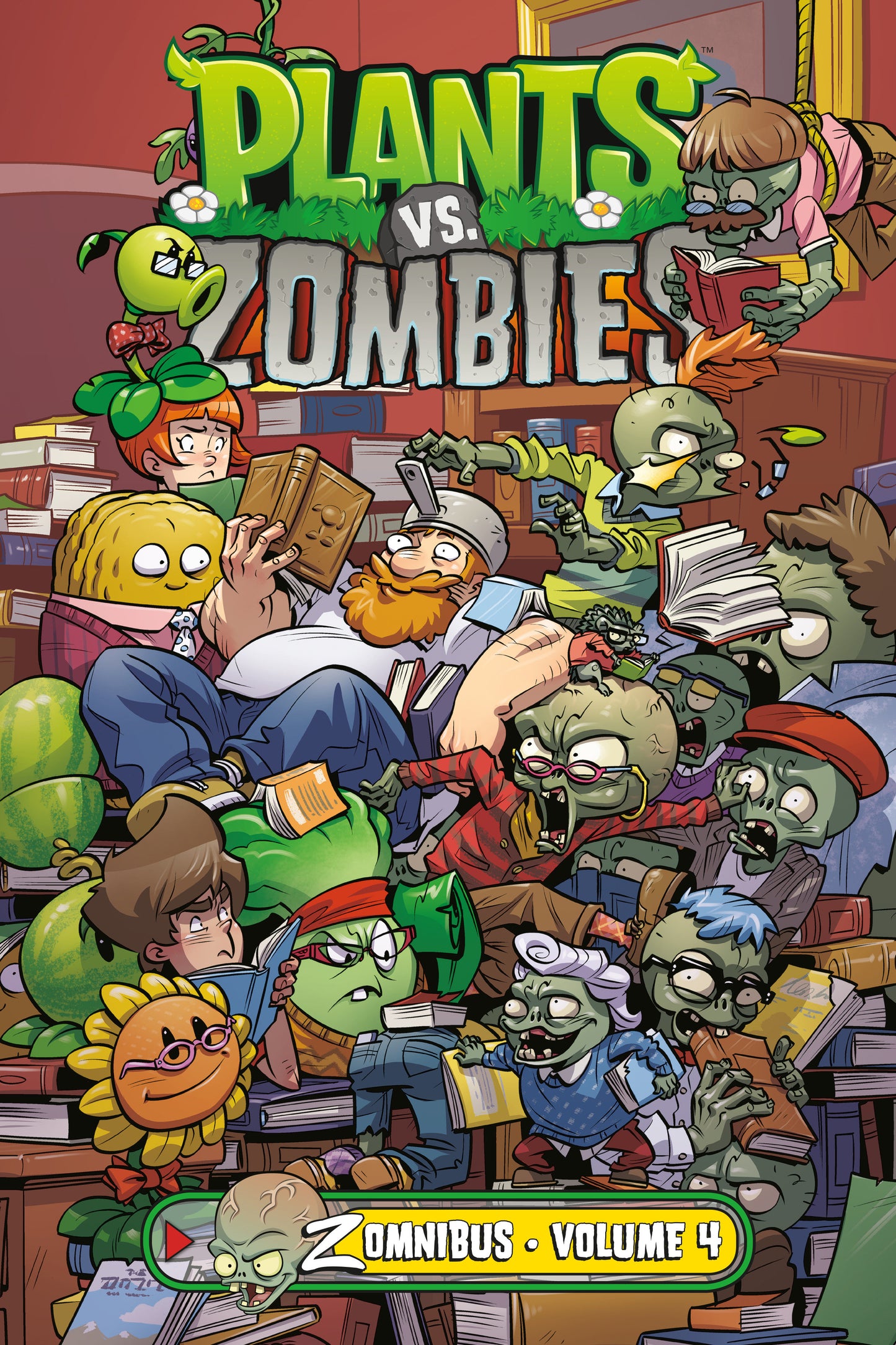 PLANTS VS. ZOMBIES ZOMNIBUS VOLUME 4 HC (Backorder, Allow 4-5 Weeks)