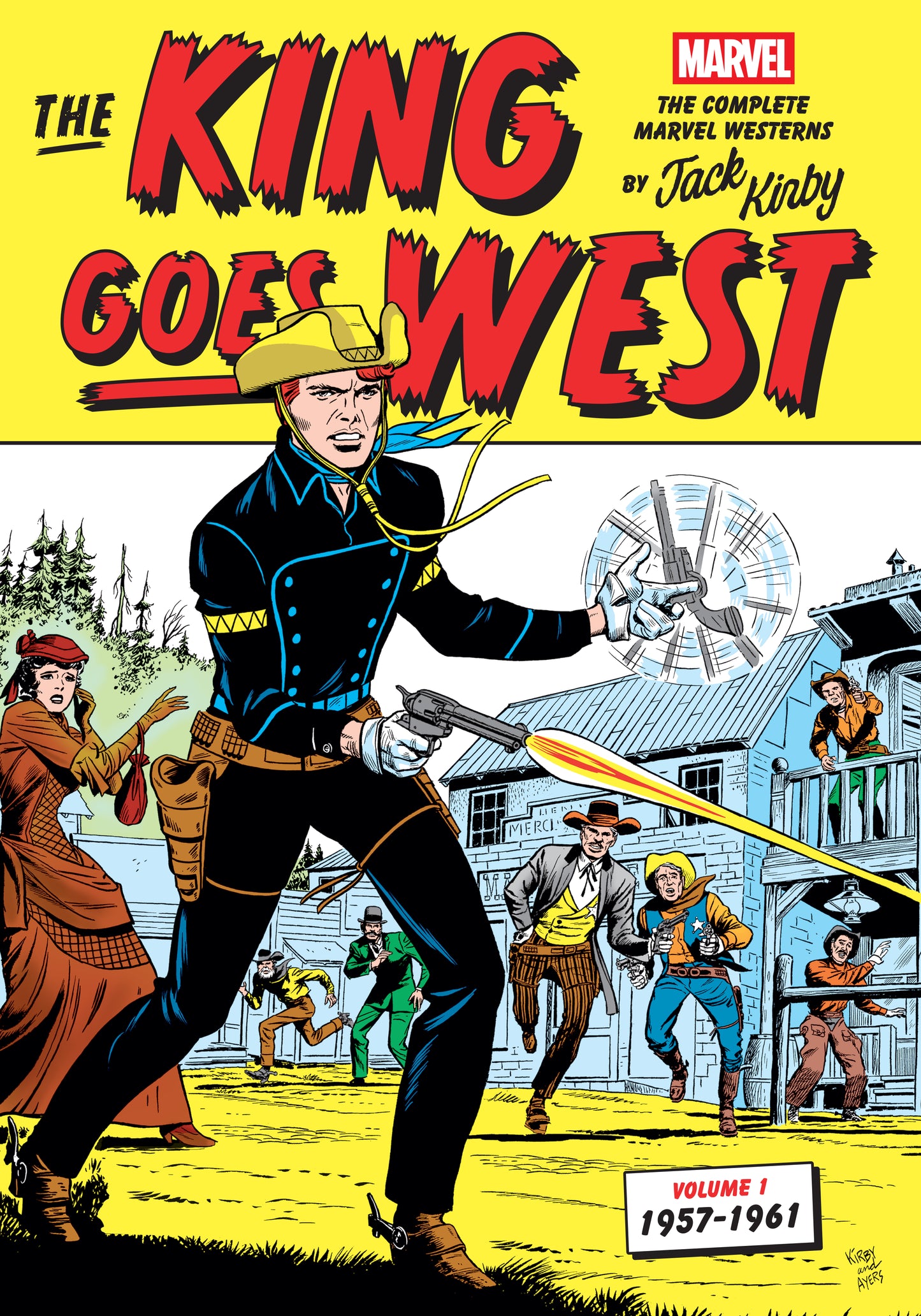 THE KING GOES WEST: THE COMPLETE MARVEL WESTERNS BY JACK KIRBY VOLUME 1--1957-1961 HC (02 Feb Release)