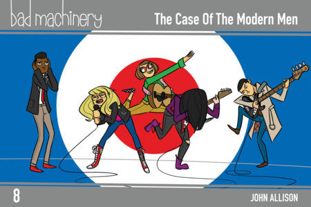 BAD MACHINERY VOL. 8: THE CASE OF THE MODERN MEN POCKET EDITION TP (Backorder, Allow 4-5 Weeks)