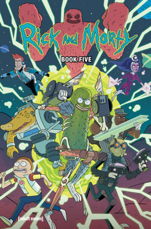 RICK AND MORTY BOOK FIVE DELUXE EDITION HC (Backorder, Allow 4-5 Weeks)