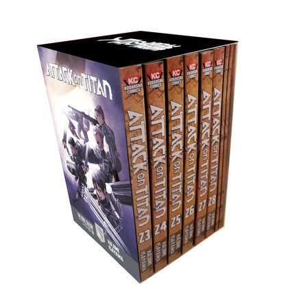ATTACK ON TITAN THE FINAL SEASON PART 1 MANGA BOX SET TP (Backorder, Allow 4-5 Weeks)