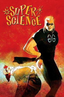 SUPER SCIENCE HC VOL 01 BILL SIENKIEWICZ PREMIERE ED WITH GOLD FOIL SLIPCASE Solicited Thru Other Distributors (Backorder, Allow 4-5 Weeks)