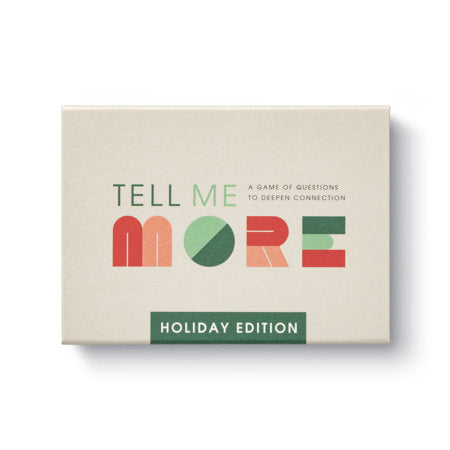 TELL ME MORE: HOLIDAY EDITION (Backorder, Allow 4-5 Weeks)