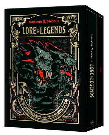 LORE & LEGENDS [SPECIAL EDITION, BOXED BOOK & EPHEMERA SET] HC (Backorder, Allow 4-5 Weeks)
