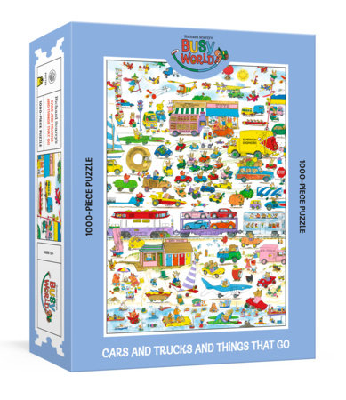 RICHARD SCARRY'S CARS AND TRUCKS AND THINGS THAT GO: 1000-PIECE PUZZLE (Backorder, Allow 4-5 Weeks)