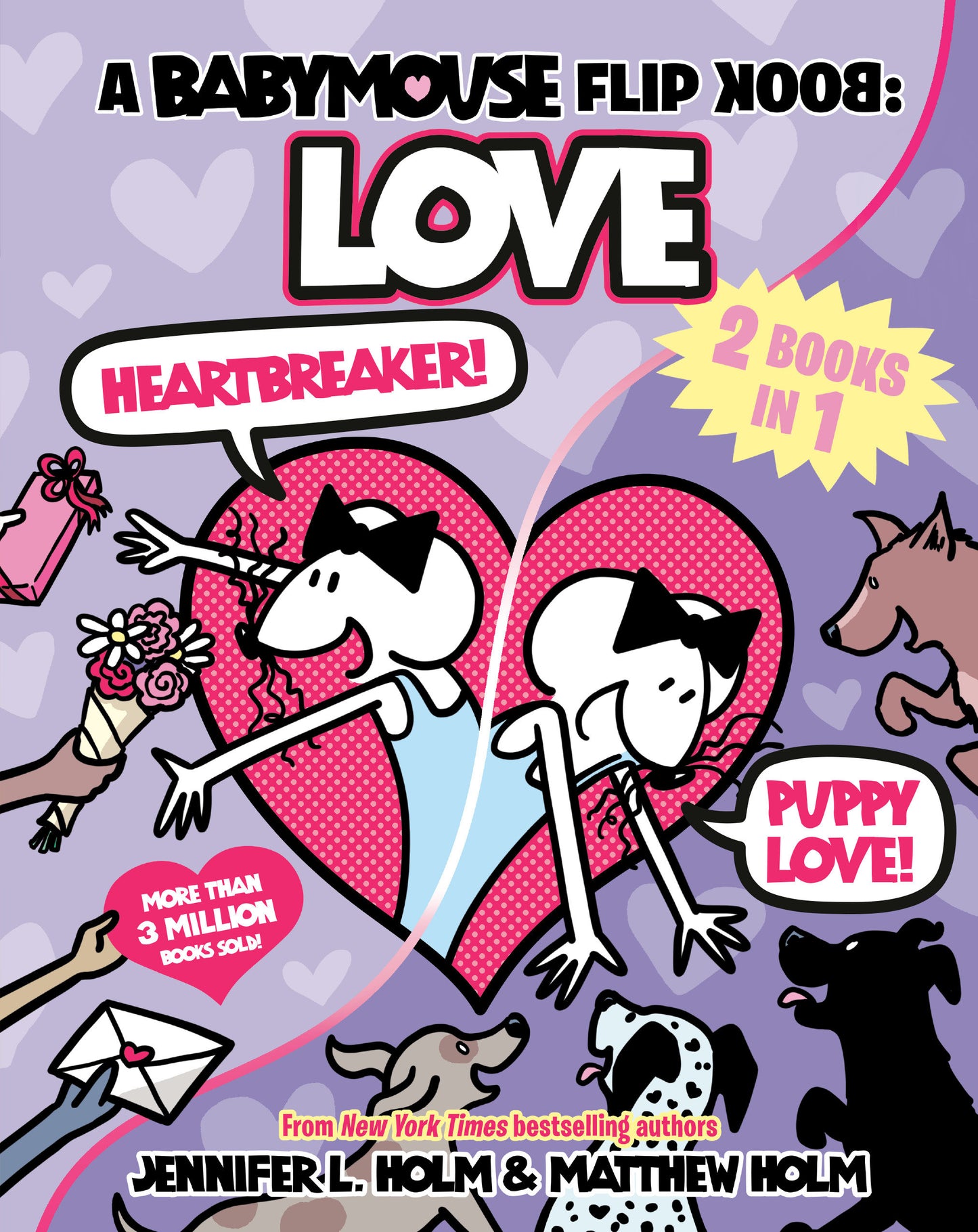 A BABYMOUSE FLIP BOOK: LOVE (HEARTBREAKER + PUPPY LOVE) TP (Backorder, Allow 4-5 Weeks)