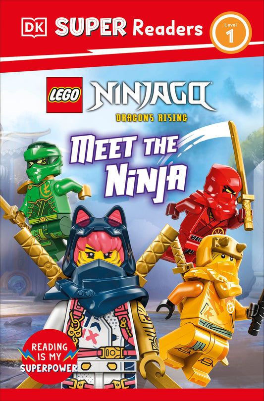 DK SUPER READERS LEVEL 1 LEGO NINJAGO TP (13 Jan Release)