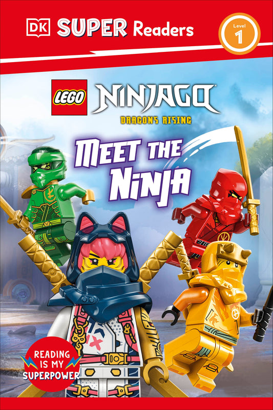 DK SUPER READERS LEVEL 1 LEGO NINJAGO HC (13 Jan Release)