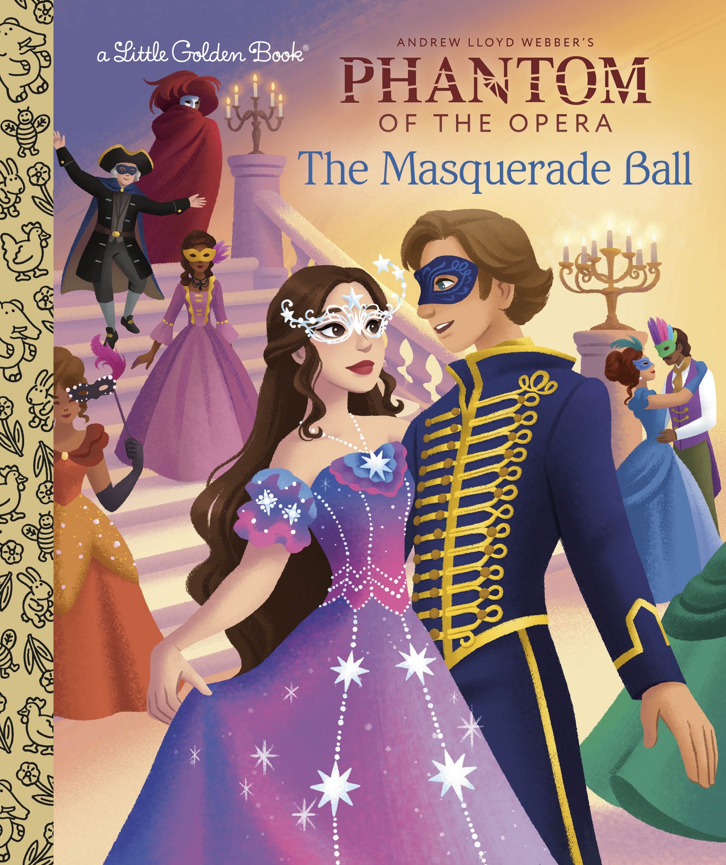 THE MASQUERADE BALL (PHANTOM OF THE OPERA) HC | GOLDEN BOOKS | Comicbookeroo