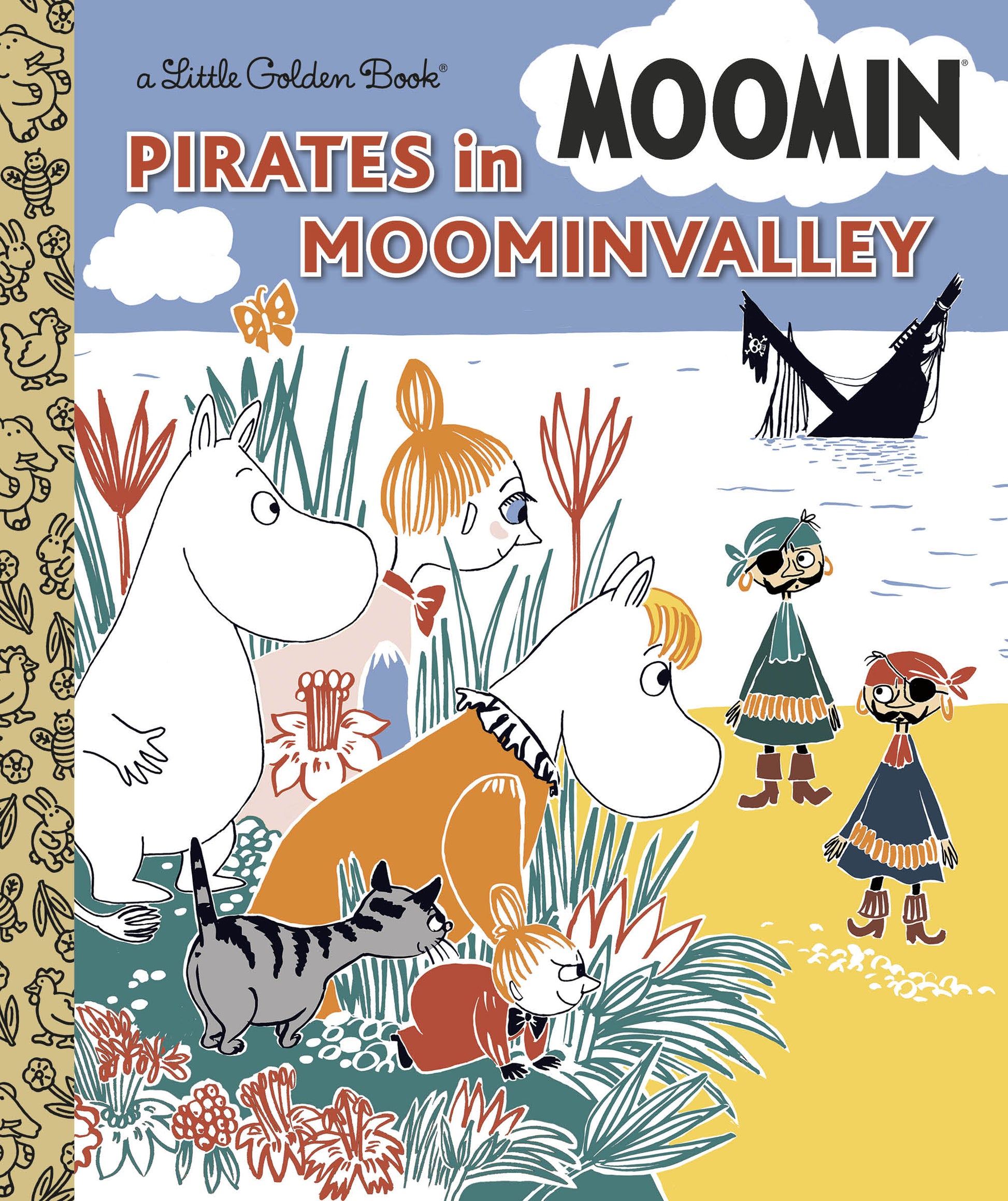 PIRATES IN MOOMINVALLEY (MOOMIN) HC | GOLDEN BOOKS | Comicbookeroo