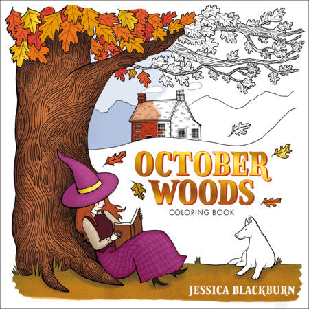 OCTOBER WOODS COLORING BOOK (Backorder, Allow 4-5 Weeks)