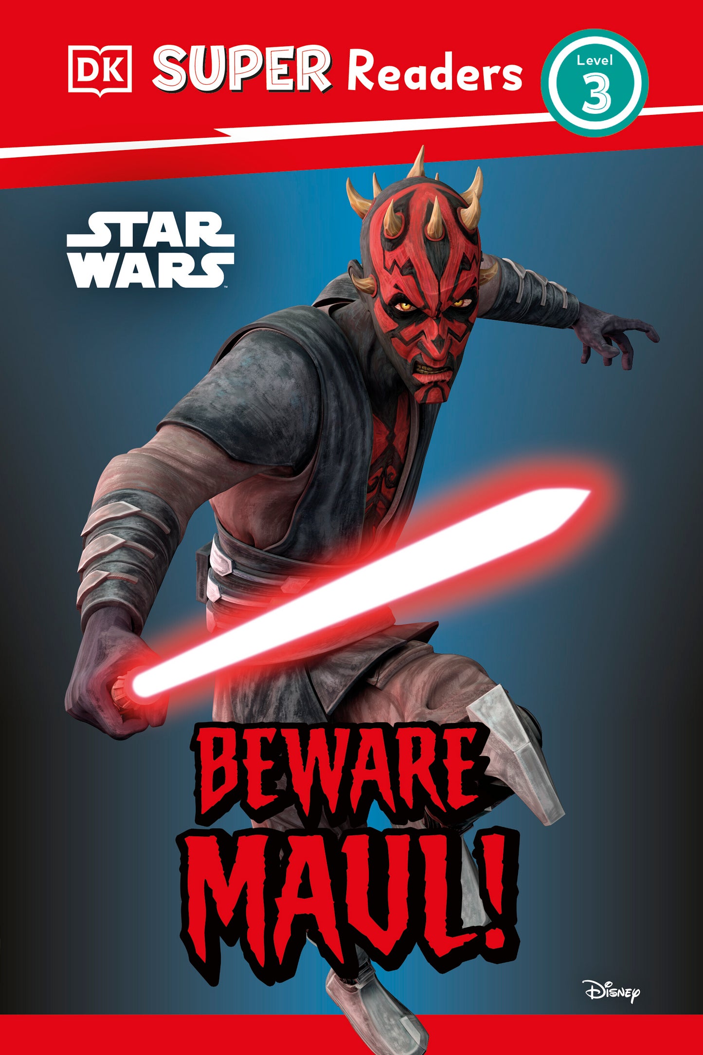 DK SUPER READERS LEVEL 3 STAR WARS BEWARE MAUL! HC | DK | Comicbookeroo
