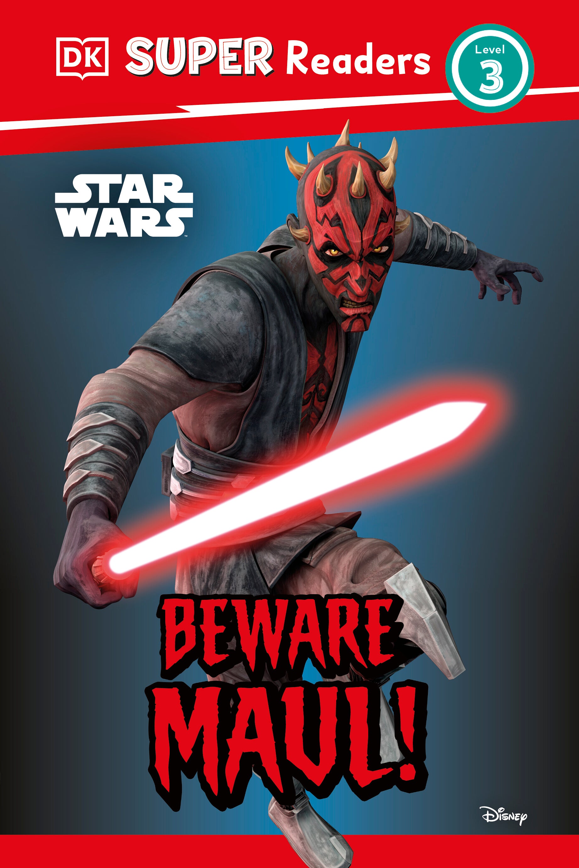 DK SUPER READERS LEVEL 3 STAR WARS BEWARE MAUL! HC | DK | Comicbookeroo