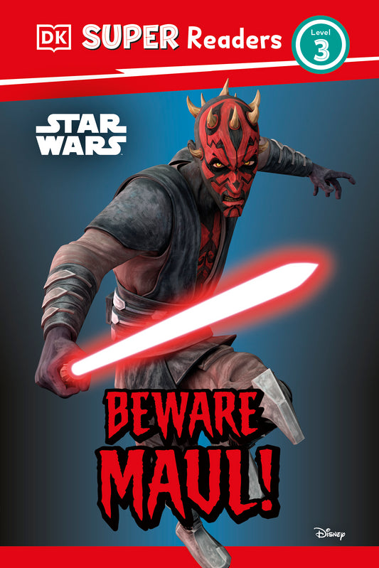 DK SUPER READERS LEVEL 3 STAR WARS BEWARE MAUL! HC | DK | Comicbookeroo