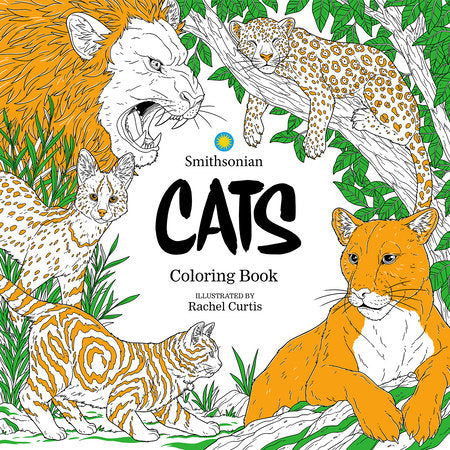 CATS: A SMITHSONIAN COLORING BOOK TP (Backorder, Allow 4-5 Weeks)