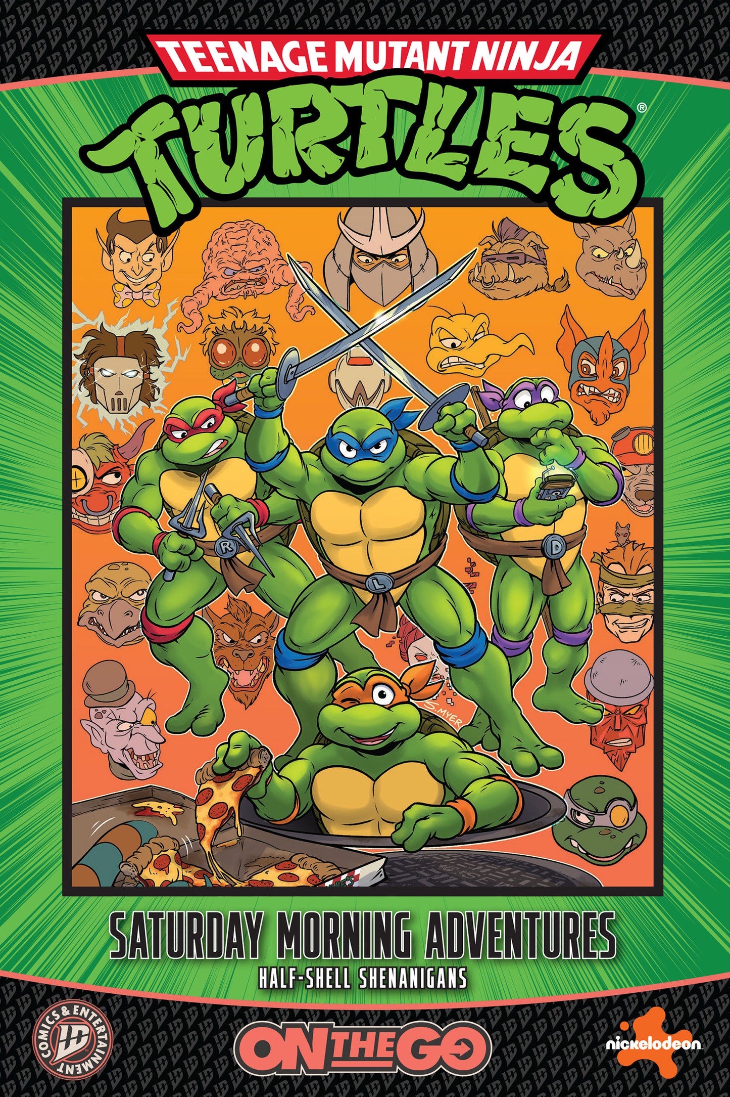  TEENAGE MUTANT NINJA TURTLES: SATURDAY MORNING ADVENTURES--ON THE GO: HALF-SHELL SHENANIGANS TP (Backorder, Allow 4-5 Weeks)