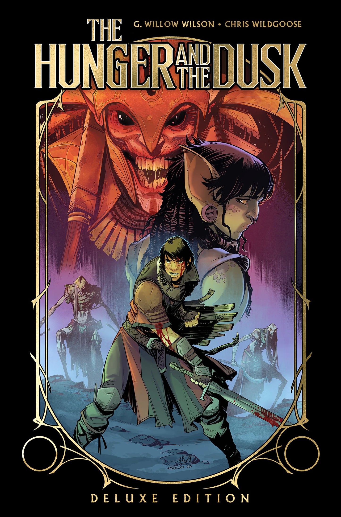 THE HUNGER AND THE DUSK DELUXE EDITION HC (01 Sep Release)