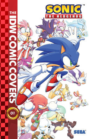 SONIC THE HEDGEHOG: THE IDW COMIC COVERS, VOL. 1 HC (Backorder, Allow 4-5 Weeks)
