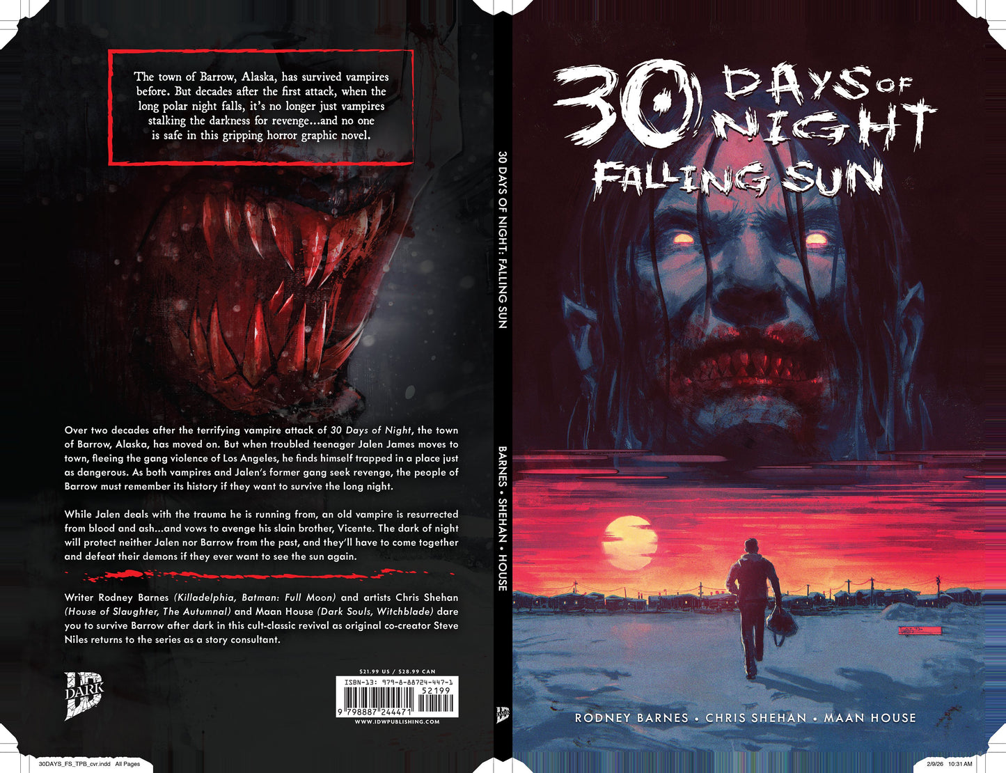 30 DAYS OF NIGHT: FALLING SUN TP (Backorder, Allow 4-5 Weeks)