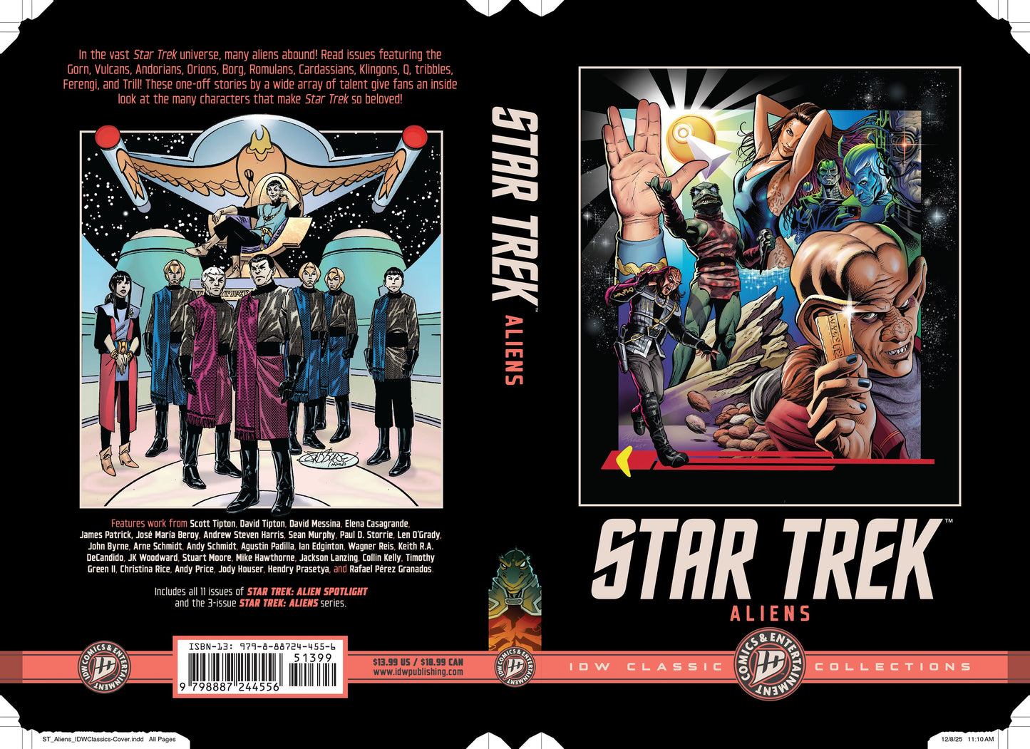STAR TREK: ALIENS--IDW CLASSIC COLLECTIONS TP (Backorder, Allow 4-5 Weeks)