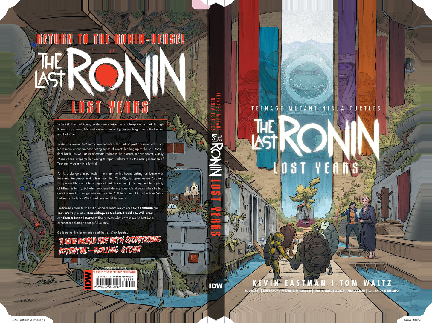 TEENAGE MUTANT NINJA TURTLES: THE LAST RONIN--LOST YEARS TP (25 Aug Release)