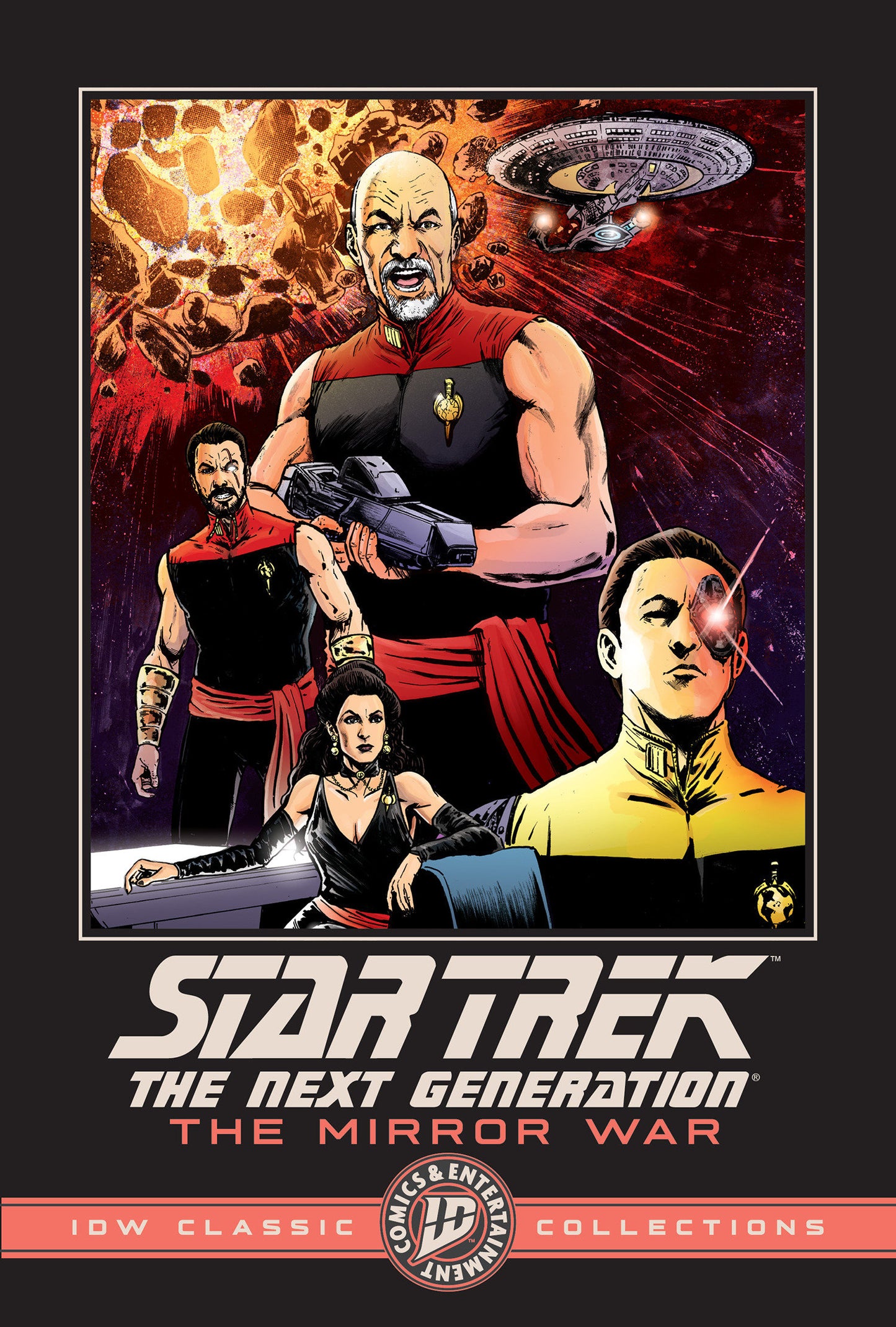 STAR TREK: THE NEXT GENERATION--THE MIRROR WAR--IDW CLASSIC COLLECTIONS TP (Backorder, Allow 4-5 Weeks)