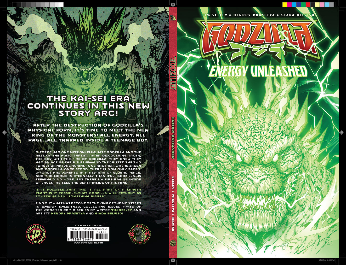 GODZILLA [KAI-SEI ERA]: ENERGY UNLEASHED TP | IDW PUBLISHING | Comicbookeroo