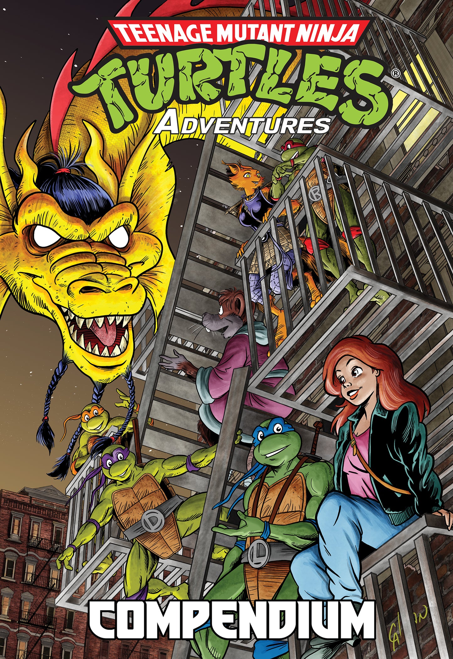 TEENAGE MUTANT NINJA TURTLES ADVENTURES COMPENDIUM, VOL. 3 HC | IDW PUBLISHING | Comicbookeroo