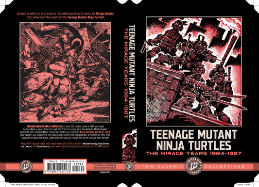 TEENAGE MUTANT NINJA TURTLES: THE MIRAGE YEARS 1984-1987--IDW CLASSIC COLLECTIONS TP