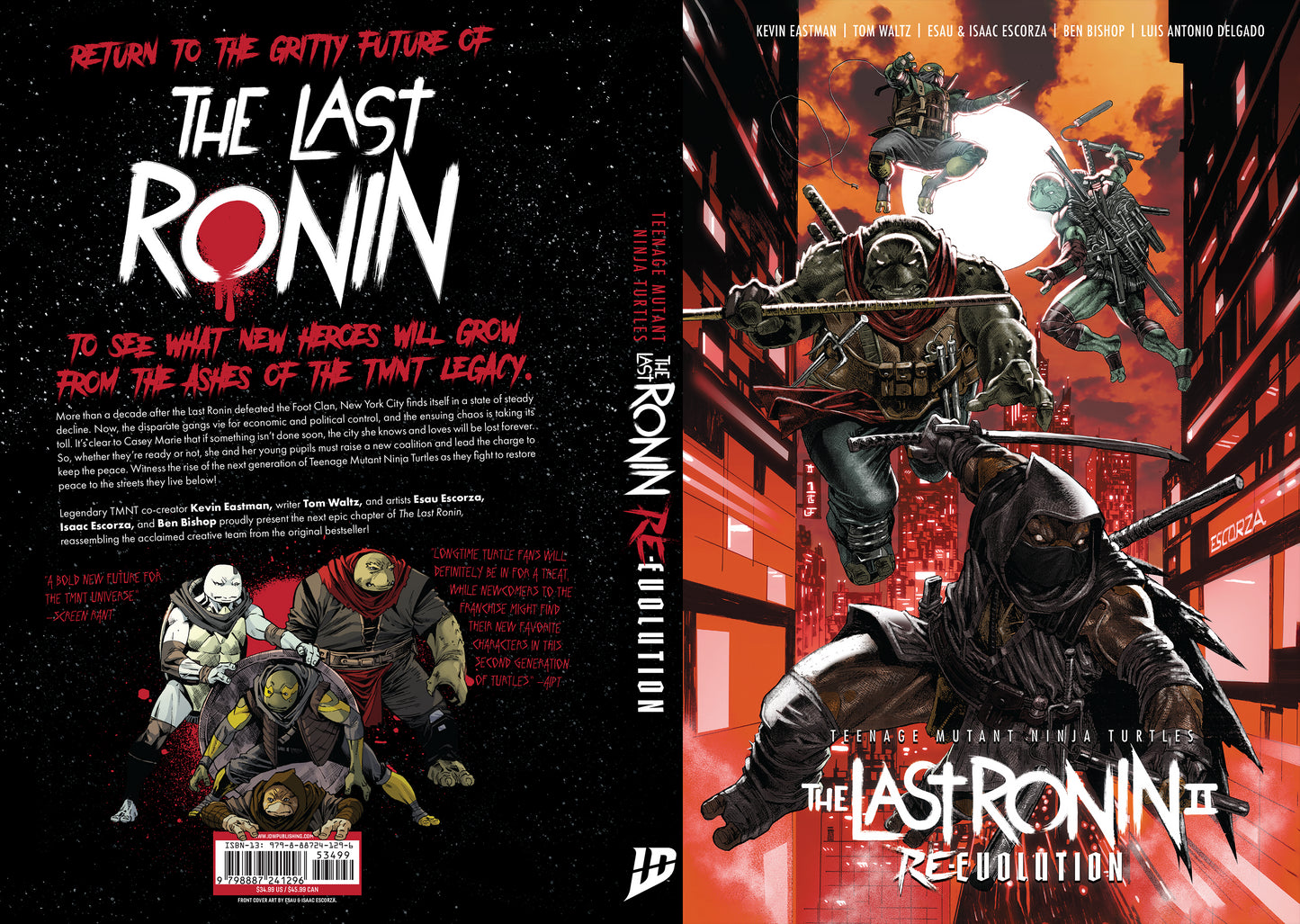 TEENAGE MUTANT NINJA TURTLES: THE LAST RONIN II--RE-EVOLUTION TP (08 Dec Release)