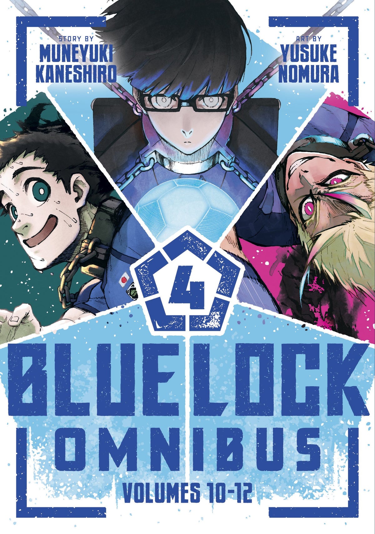 BLUE LOCK OMNIBUS 4 (VOL. 10-12) TP (Backorder, Allow 4-5 Weeks)