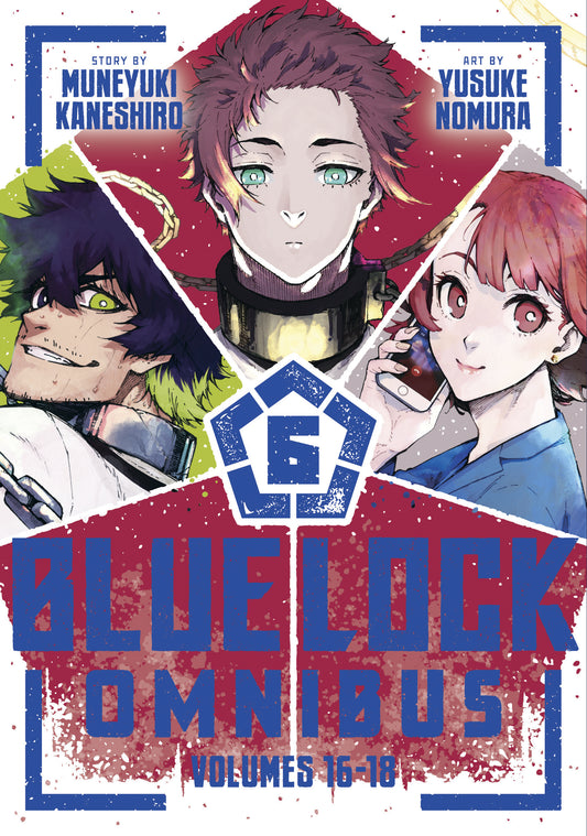BLUE LOCK OMNIBUS 6 (VOL. 16-18) TP | KODANSHA COMICS | Comicbookeroo