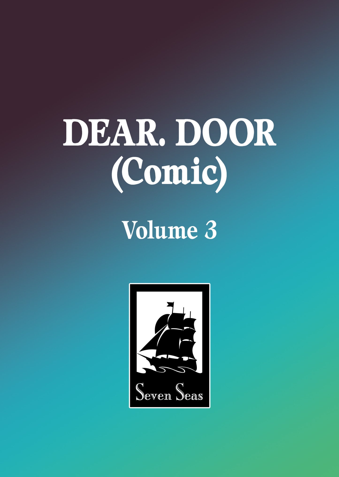 DEAR. DOORVOL. 3 TP (Backorder, Allow 4-5 Weeks)